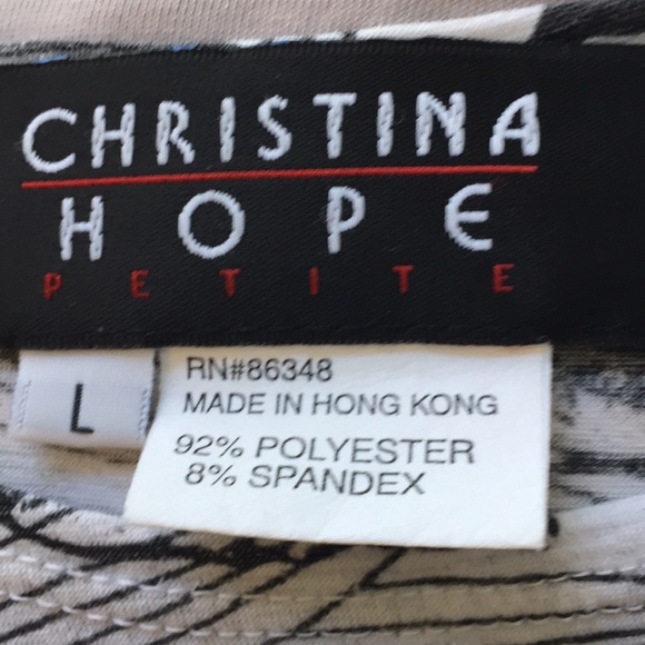 Ladies Black and white top - Picture 3 of 3